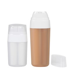 7.5ml+7.5ml Airless Bottles (UKA05)