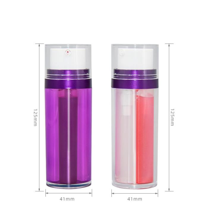 20+20ml(1:1) HDPE+Acrylic Lotion Bottles (UKL10 )