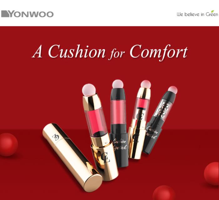 Ultimate comfort with Yonwoo’s Cushion Lipstick