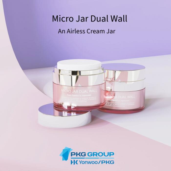 Micro Jar Dual Wall: An Airless Cream Jar