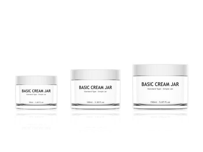 Basic Cream Jar - 50