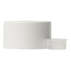 24-415 double wall closure, insert, 2mm orifice, frosted 1162