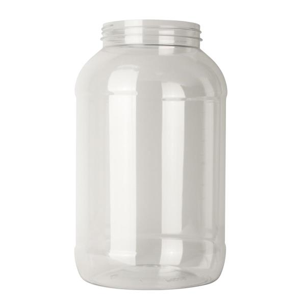 8000ml rpet jar,127mm Power Packer, single wall rPET