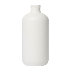 250ml HDPE bottle, Boston Round 24-410, F0295A