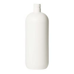 1000ml HDPE bottle, Boston Round 28mm, F0299C