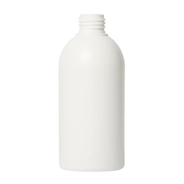 250ml HDPE bottle, Flat Bottom Round 24-410, F03465A