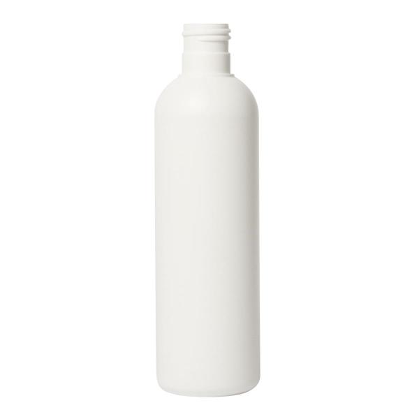 250ml HDPE bottle, Tall Boston Round 24-415, F0193B