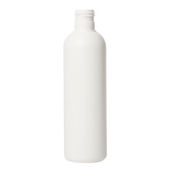 250ml HDPE bottle, Tall Boston Round 24-415, F0193B