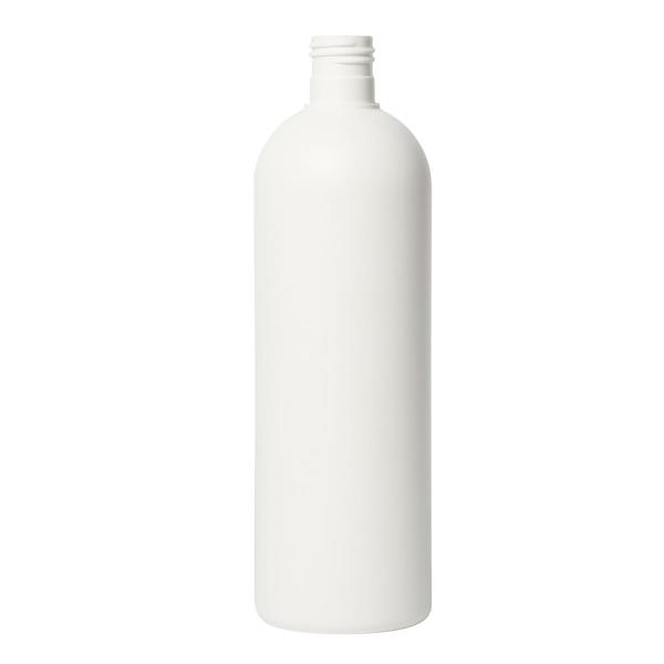 500ml HDPE bottle, Tall Boston Round 24-415, F0195B