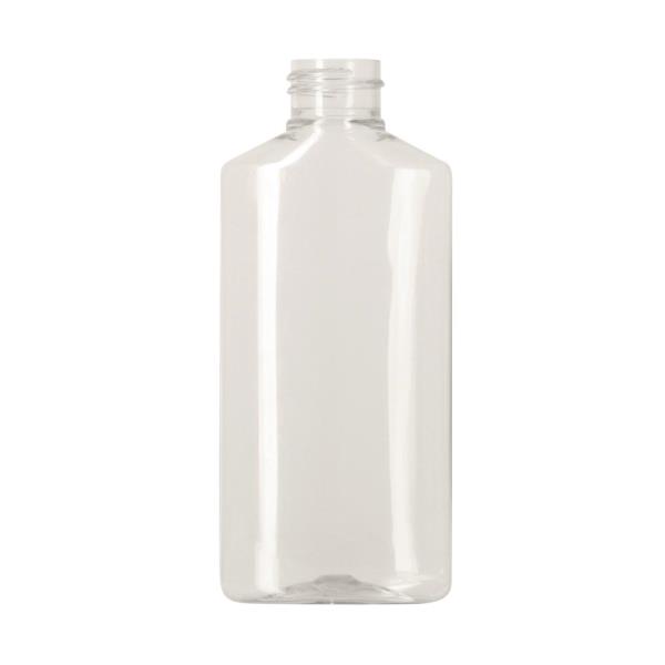 100ml PET bottle, Flat Oval 24-410, F0938A