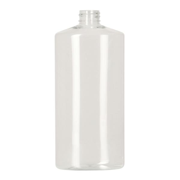 500ml PET bottle, Flat Oval 28-410, F0945