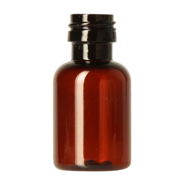 20ml PET bottle, Pharma Mini 18 ROPP amber, F0892A