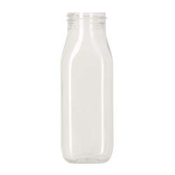 200ml PET bottle, Square Milk 38-400, F0556A