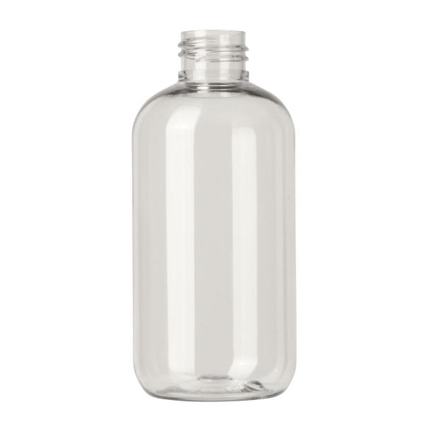 200ml rPET bottle, Boston Round 24-410, F0628A