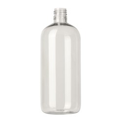 500ml rPET bottle, Boston Round 24-415, F0633B