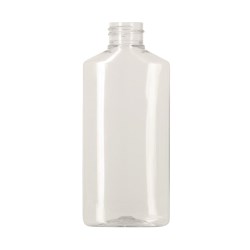 100ml rPET bottle, Flat Oval 24-410, F0938A