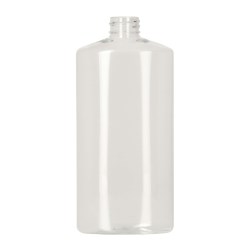 400ml rPET bottle, Flat Oval 28-410, F0944