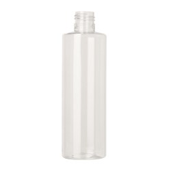 250ml rPET bottle, Sharp Cylindrical 24-415, F0711C