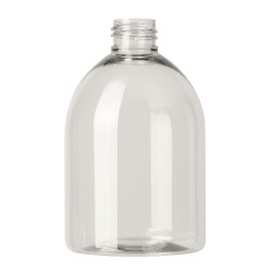 300ml rPET bottle, Short Round 24-410, F0550A