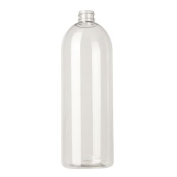 1000ml rPET bottle, Tall Boston Round 28-410, F0655A