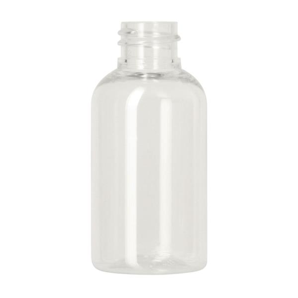 50ml rPET bottle, Flat Bottom Boston 28-410, F0865A