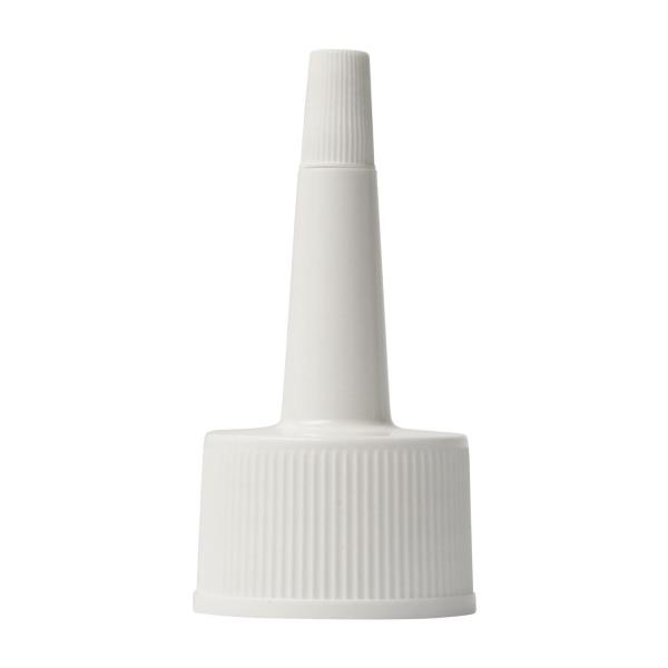 24-410 spout closure, plug seal, 2mm orifice, ribbed