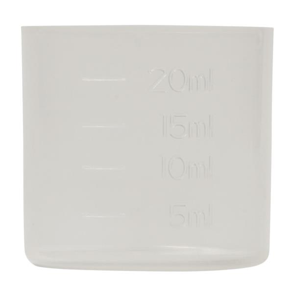 Dosing cup 1153, smooth, 33mm, natural