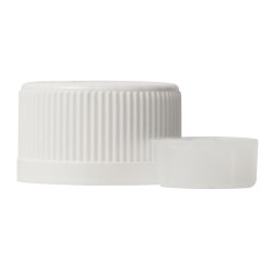 24-410 child resistant closure, insert, ribbed, 2,5mm