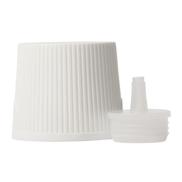 25mm child resistant closure, insert, ribbed, 2,5mm