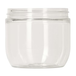 200ml pet jar,70-400 Original Round, single wall PET