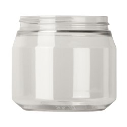 250ml pet jar,70-400 Original Round, single wall PET