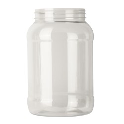 2200ml pet jar,100-400s Power Packer, single wall PET