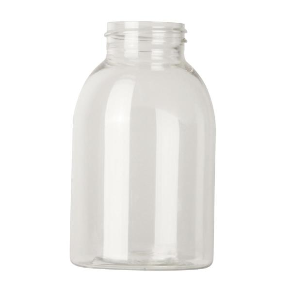 250ml pet jar,38-485 Solid Round, single wall PET