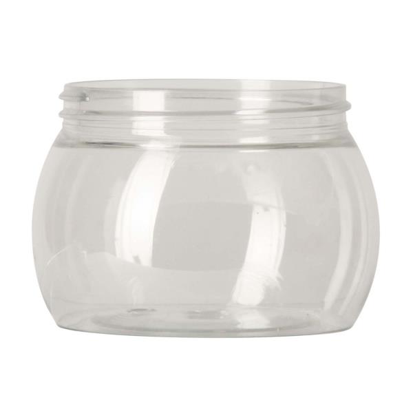 200ml pet jar,70-400 Sphere Jar, single wall PET