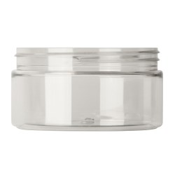 300ml pet jar,100-400 Straight Cylindrical, single wall PET