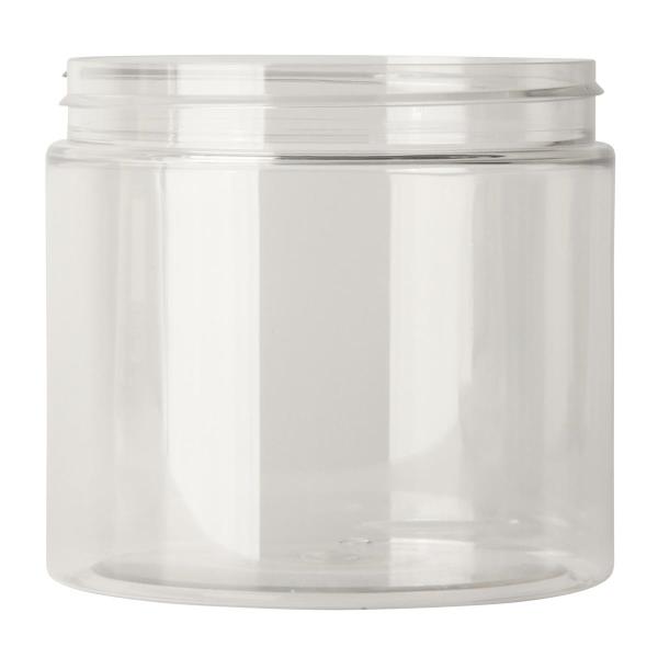 650ml pet jar,100-400 Straight Cylindrical, single wall PET