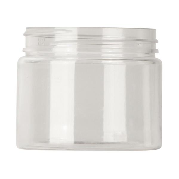 50ml pet jar,48-400 Straight Cylindrical, single wall PET