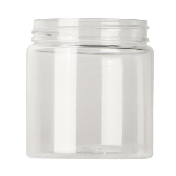 75ml pet jar,48-400 Straight Cylindrical, single wall PET