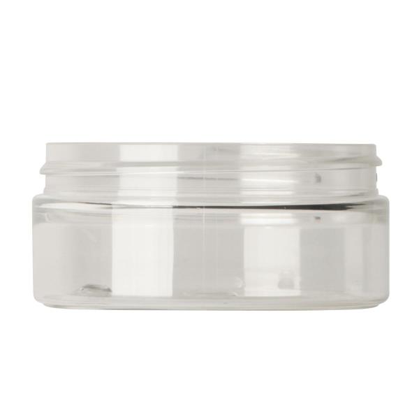 75ml pet jar,70-400 Straight Cylindrical, single wall PET