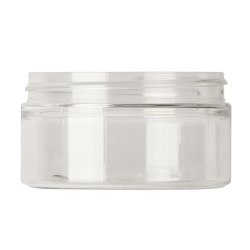 100ml pet jar,70-400 Straight Cylindrical, single wall PET