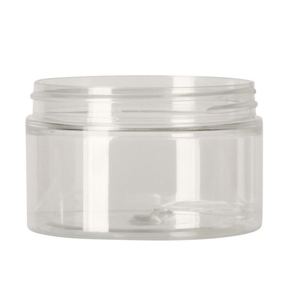 125ml pet jar,70-400 Straight Cylindrical, single wall PET