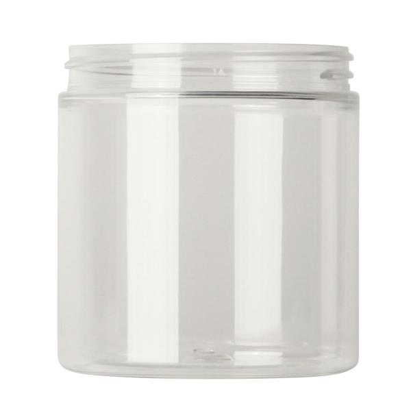 250ml pet jar,70-400 Straight Cylindrical, single wall PET