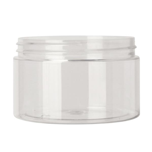 250ml pet jar,89-400 Straight Cylindrical, single wall PET