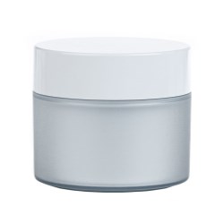 PET jar 50ml, Trento 60mm, frosted, double wall