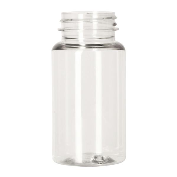 125ml pet jar,38-400 Vita Packer, single wall PET