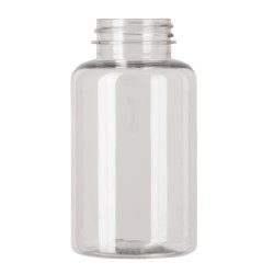 200ml pet jar,38-400 Vita Packer, single wall PET