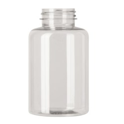 250ml pet jar,38-400 Vita Packer, single wall PET