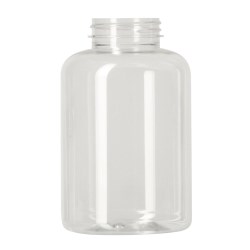 500ml pet jar,45-400 Vita Packer, single wall PET