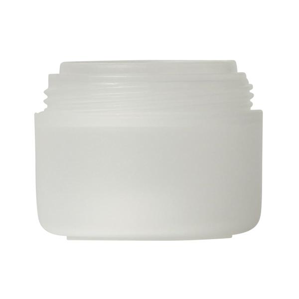 PP jar 30ml, Arese 46mm, frosted, double wall