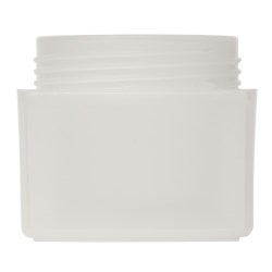 PP jar 50ml, Napoli 54mm, frosted, double wall